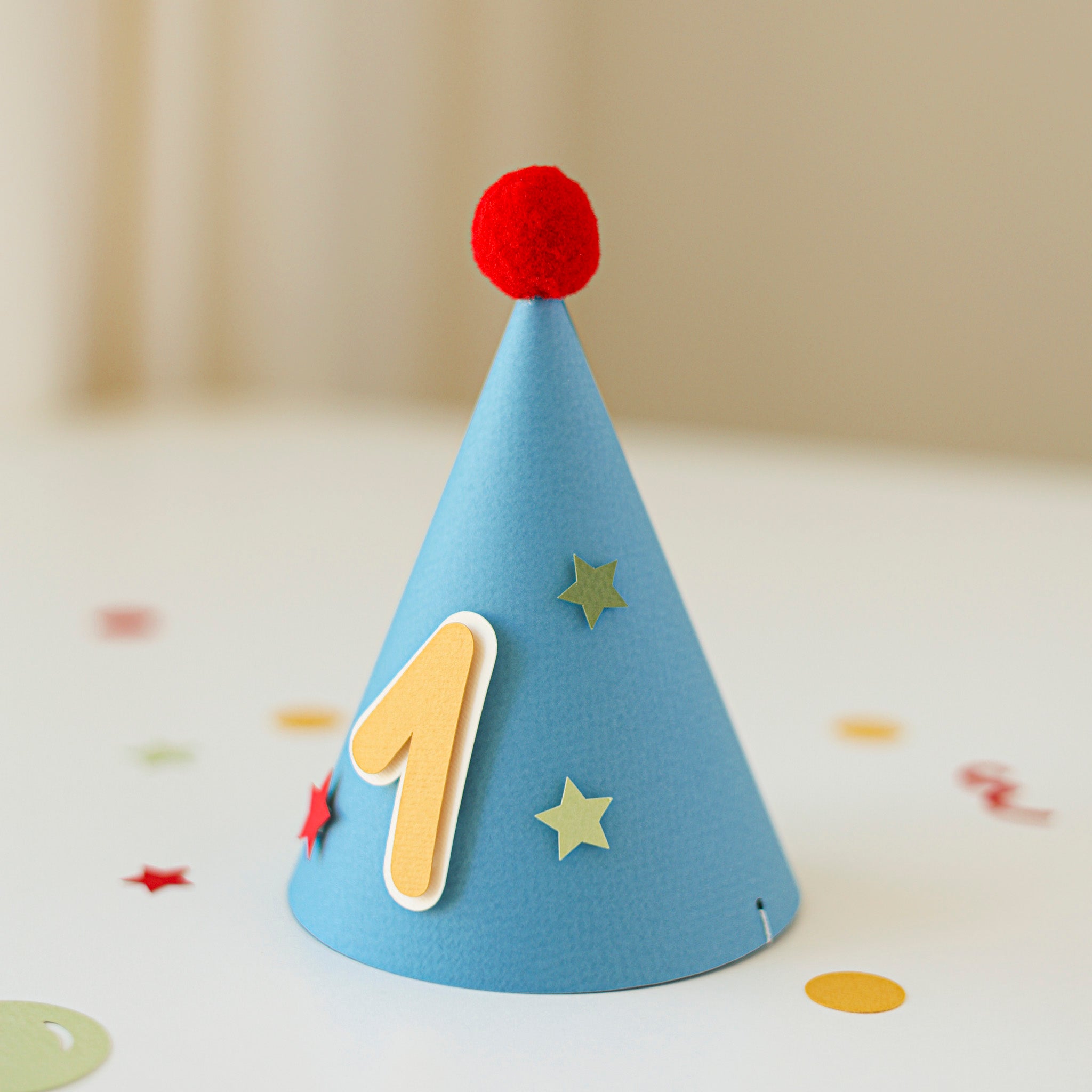 Fun to be One Birthday Hat - Boy Festive Smash Cake Photo Props