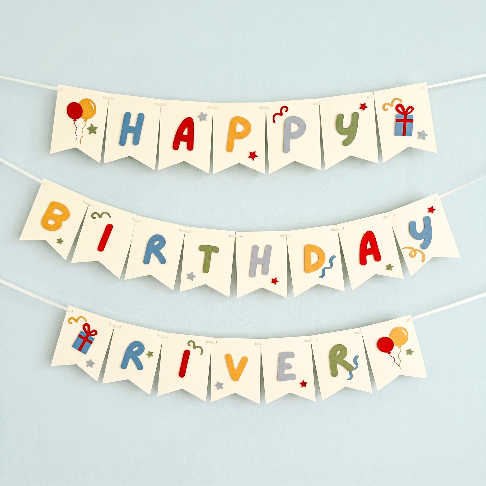 Fun to be One Birthday Banner - Retro Color Party Decorations