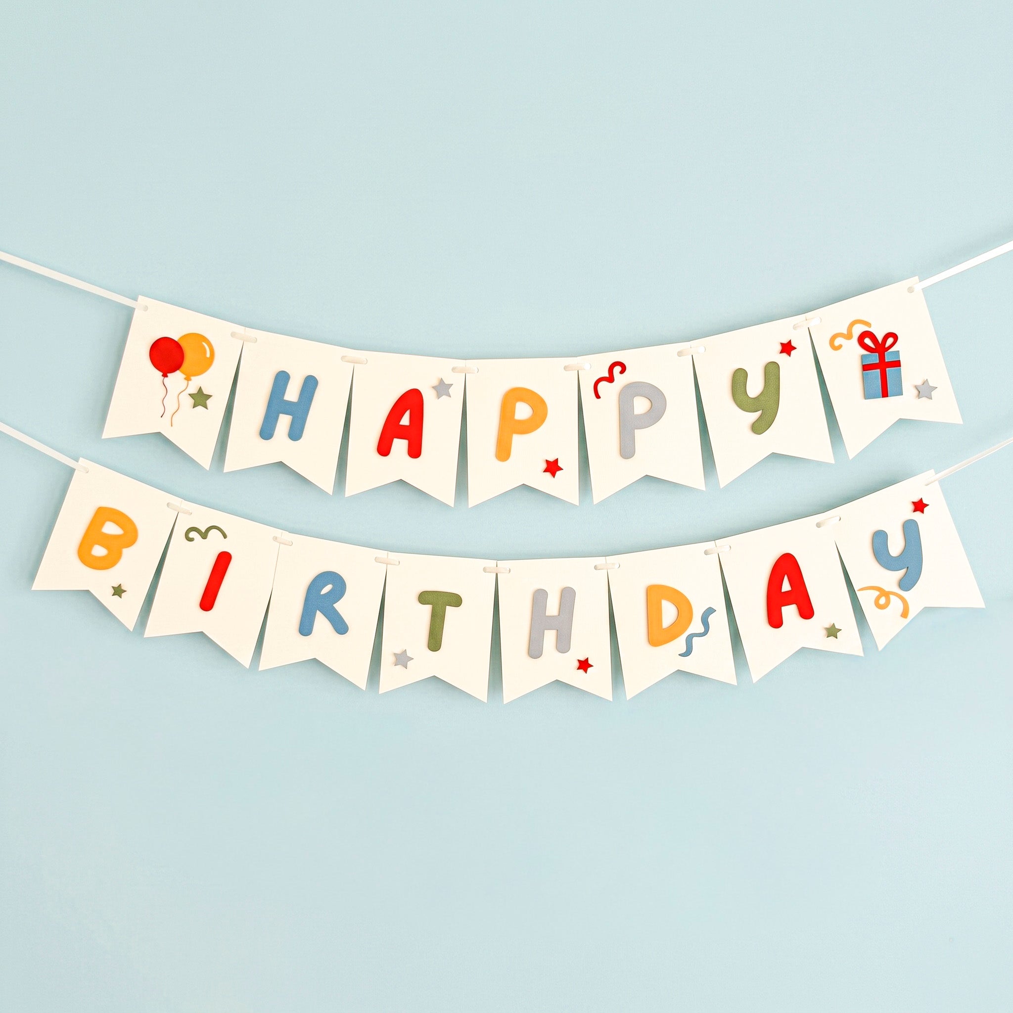 Fun to be One Birthday Banner - Retro Color Party Decorations