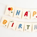 Fun to be One Birthday Banner - Retro Color Party Decorations