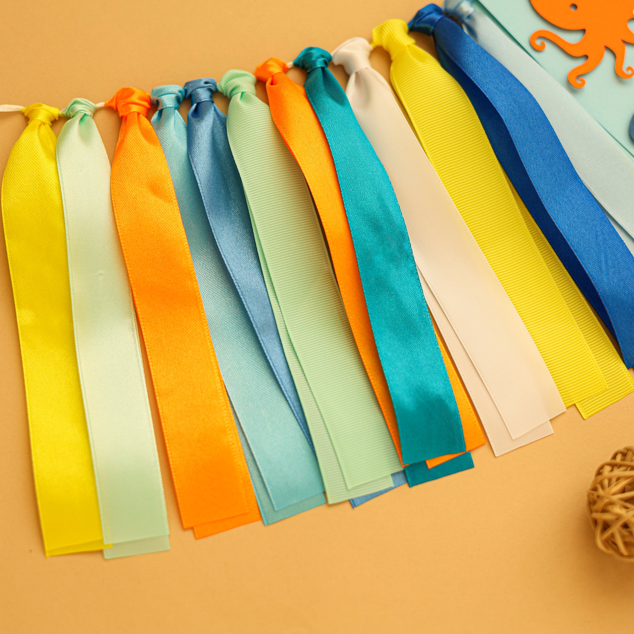 Oneder the Sea Highchair Banner - Ocean 1st Birthday Decoration