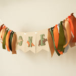 Woodland High Chair Banner - Forest Animals 1st Birthday Decor