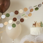 Elegant Winter Deer Garland for Holiday Decor