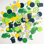 Garbage Truck Confetti - Trash Bash Birthday Party Decorations
