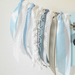 Christmas Red Truck highchair banner for baby's 1st birthday party and holiday photos