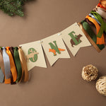 Woodland High Chair Banner - Forest Animals 1st Birthday Decor
