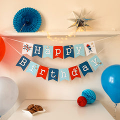 4th of July Banner Independence Day Banner Patriotic Birthday party