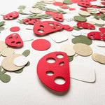 Mushroom Confetti - Fungi Baby Shower & Woodland Birthday Decor