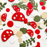 Mushroom Confetti - Fungi Baby Shower & Woodland Birthday Decor
