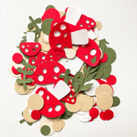 Mushroom Confetti - Fungi Baby Shower & Woodland Birthday Decor