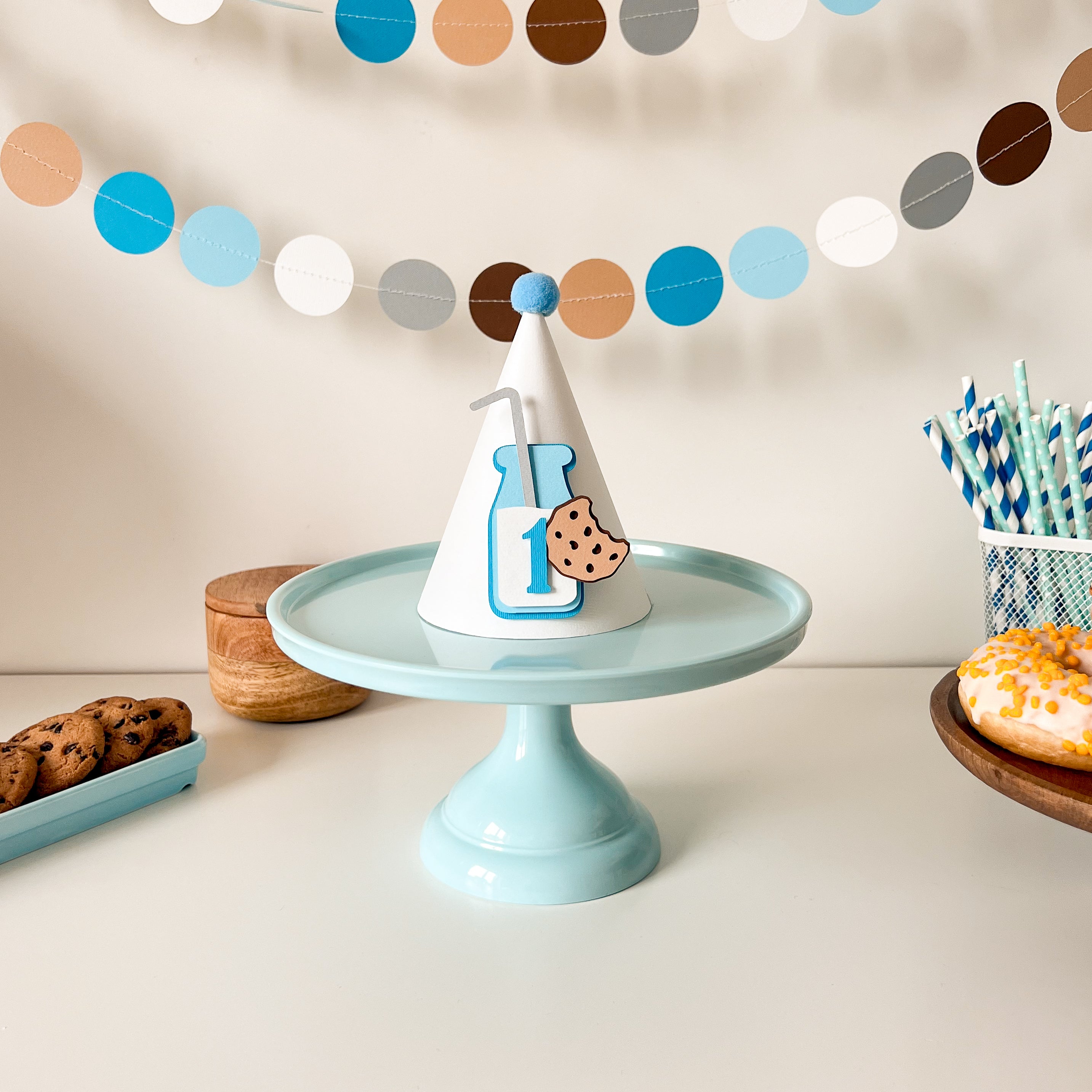 Milk Cookies Party Hat: Sweet Celebration Style!