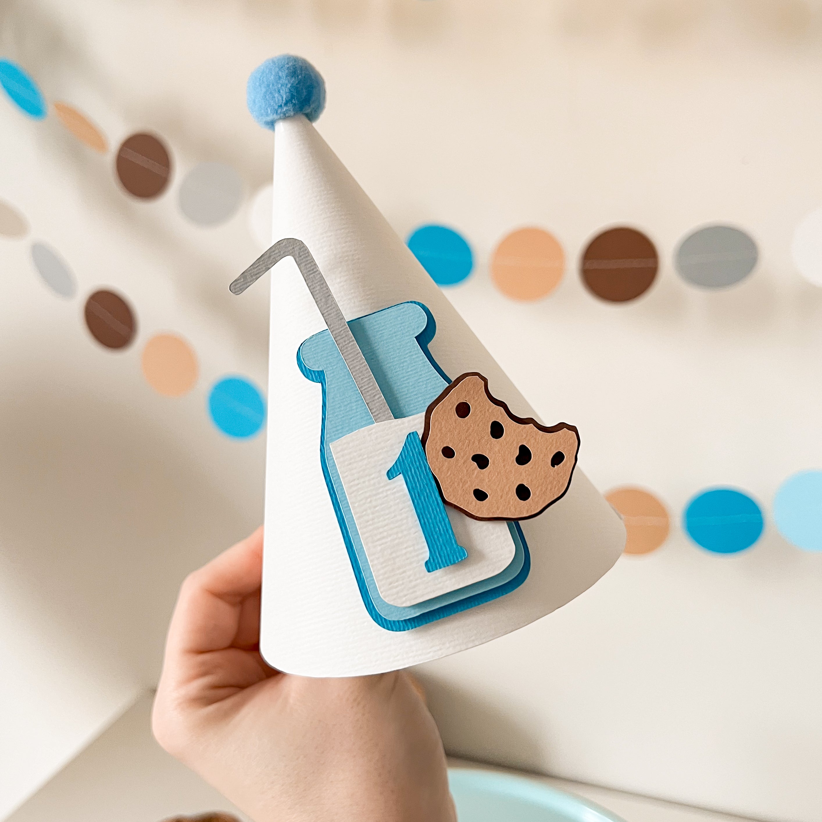 Milk Cookies Party Hat: Sweet Celebration Style!