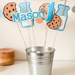 Milk Cookies Centerpieces Milk&Cookies 1st Birthday Decorations