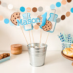 Milk Cookies Centerpieces Milk&Cookies 1st Birthday Decorations