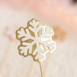 Winter Onederland 1st Birthday Snowflake Centerpiece Set (4 Pcs)