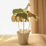 Safari Centerpieces, Safari First Birthday, Jungle Party