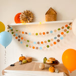 Boy Little Pumpkin Garland Birthday Party Decoration