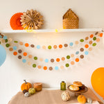 Boy Little Pumpkin Garland Birthday Party Decoration