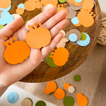 Boy Fall Pumpkin Paper Confetti Our Little Pumpkin 1st Birthday Decor