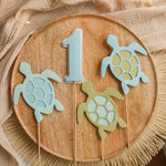 Turtle Centerpieces Under the Sea Party Sea Turtle Straws Beach Party Decor 