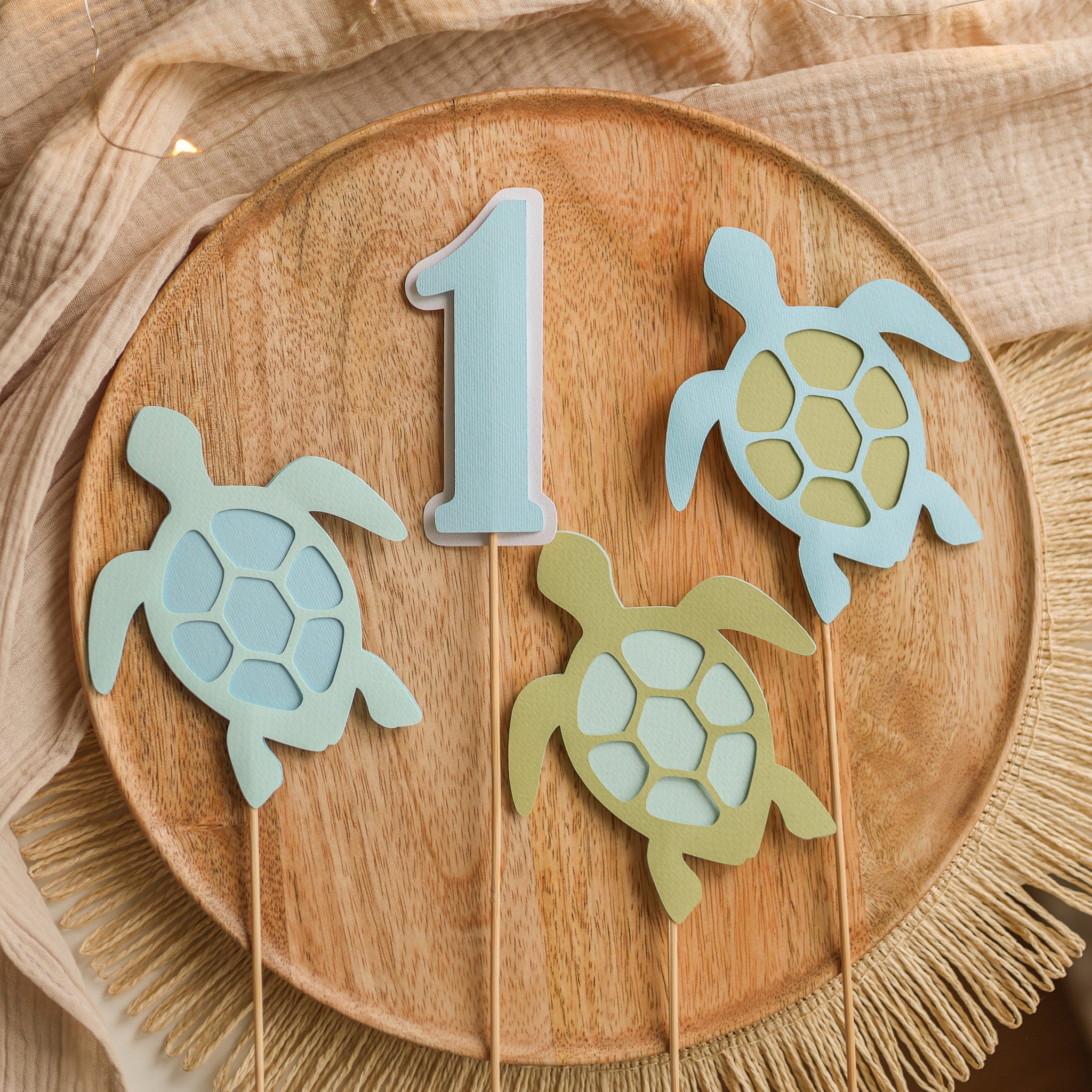 Turtle Centerpieces Under the Sea Party Sea Turtle Straws Beach Party Decor 