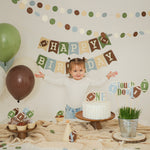 Football Birthday Banner - Perfect Decoration for 1st Birthday Party