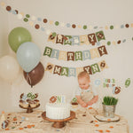 Football Garland, First Year Down Party Decorations