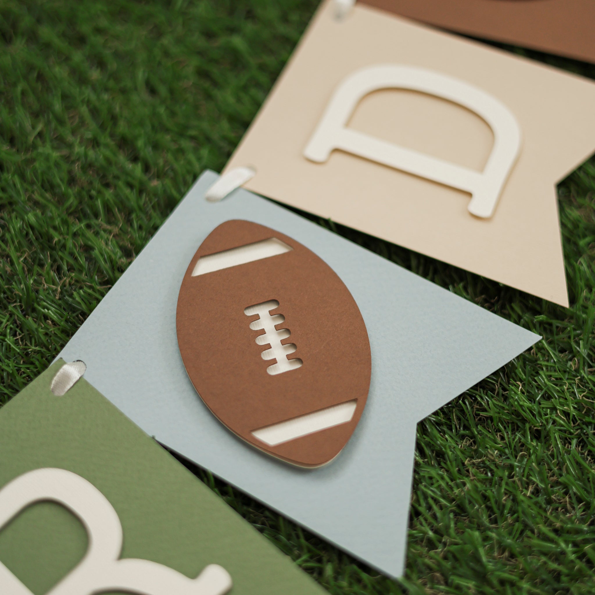 Football Birthday Banner - Perfect Decoration for 1st Birthday Party