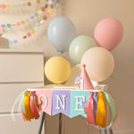 Ice Cream Birthday High Chair Banner Here's the Scoop Birthday party