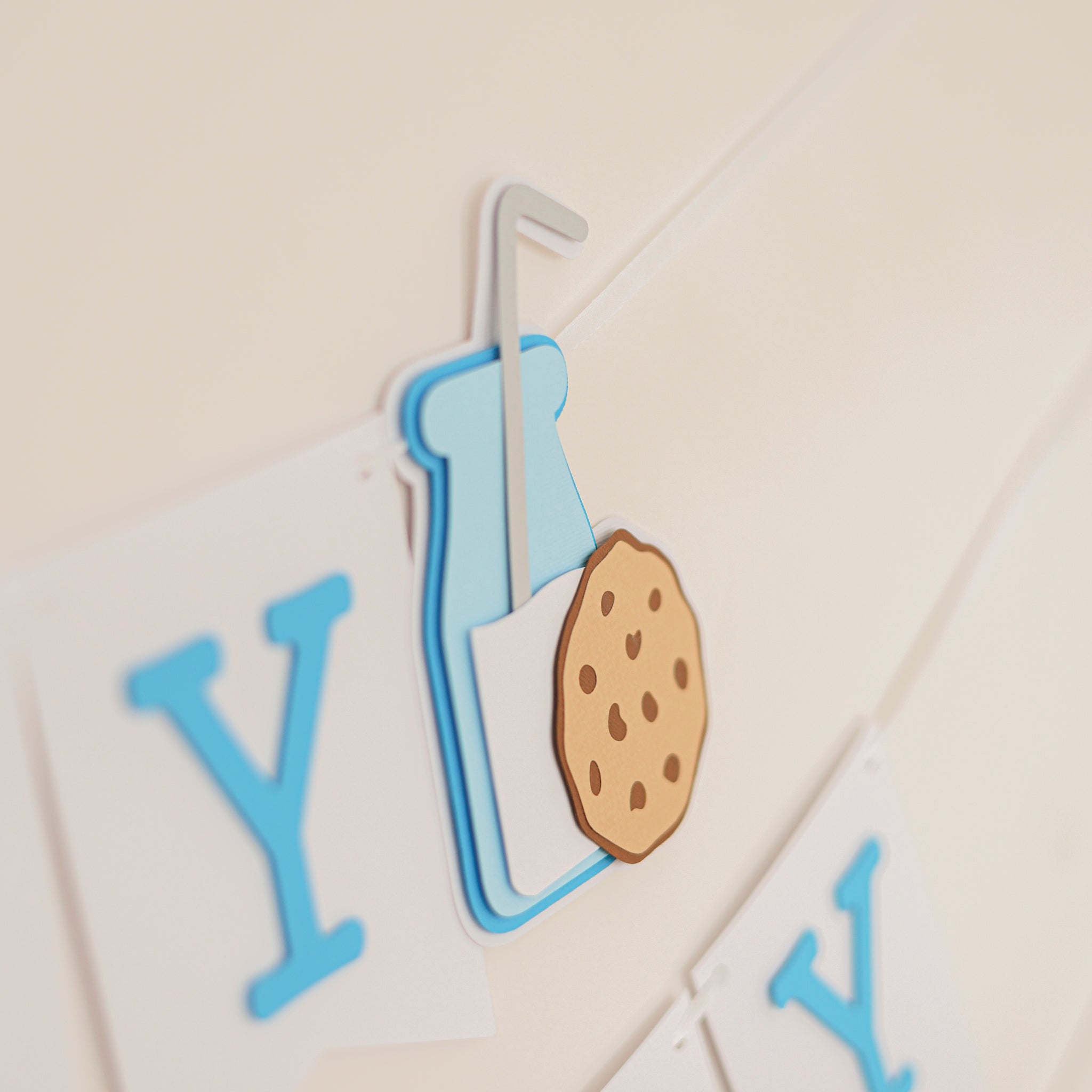 Milk Cookies Banner, One Sweet Boy, First Birthday Banner, Boy 1st Birthday Decorations, One Sweet Cookie
