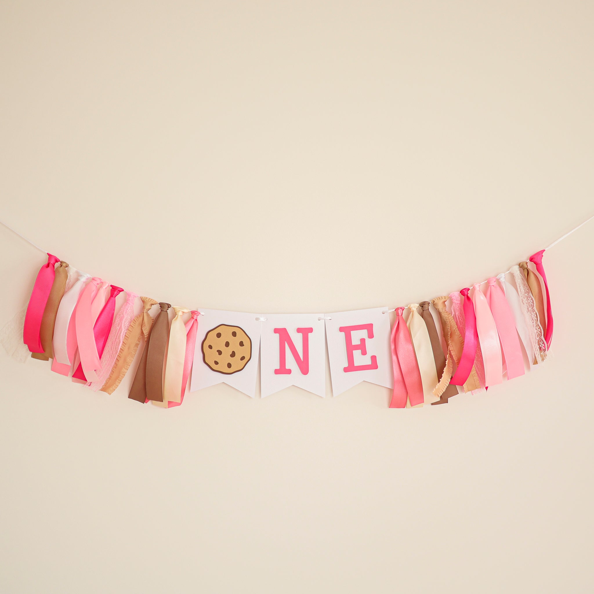 Milk and Cookies High Chair Banner, One Sweet Party Decor, Twins 1st Birthday
