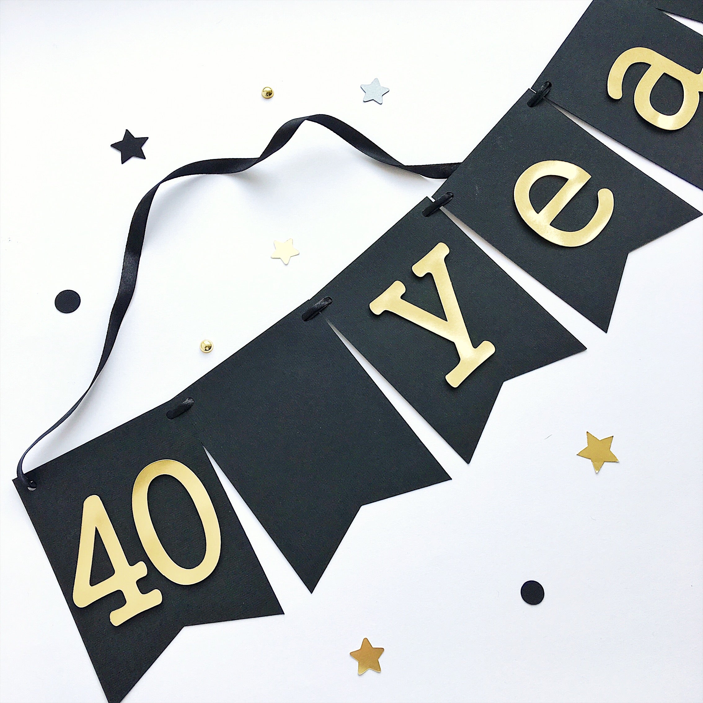 Minimalist banner "Cheers to Age" Black Gold Happy Birthday Banner Personalized Black Gold Banner Black Gold Decorations Women 40th 50th 60th Birthday Banner Cheers to 40 Years