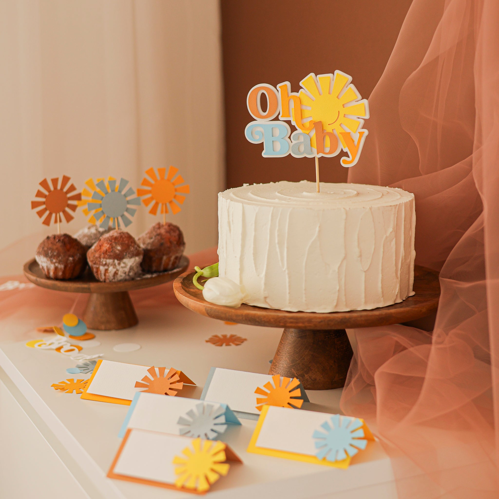 Here Comes the Son: Custom Food Labels for a Bright Celebration