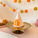 Pumpkin One Party Hat Fall Baby Girl 1st Birthday