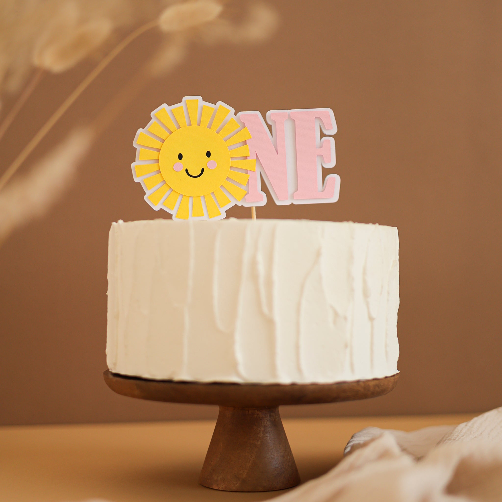 Sun Cake Topper, You are my Sonshine Birthday, Sunshine Custom Name Topper