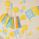 Sunshine High Chair Banner, You are my Sunshine, Sun 1st Birthday