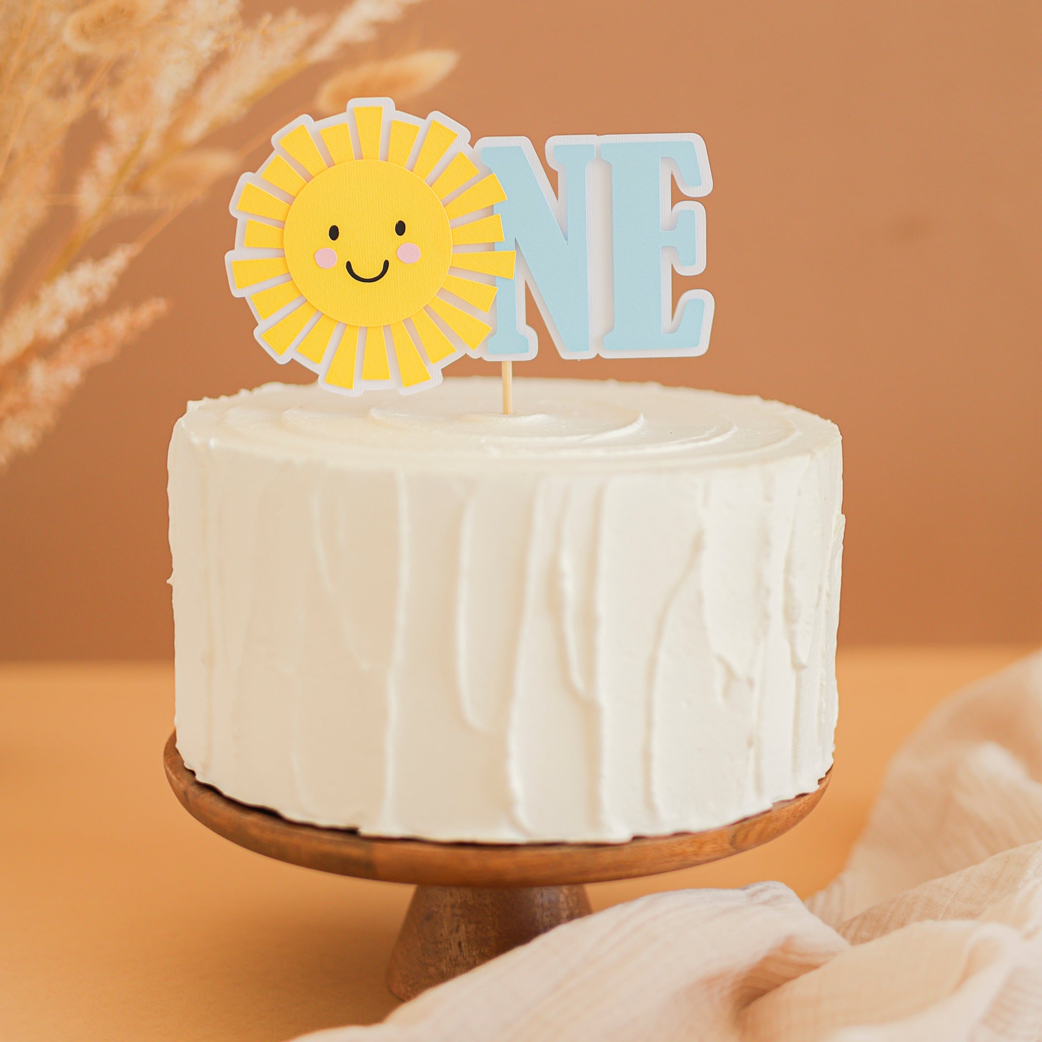 Sun Cake Topper, You are my Sonshine Birthday, Sunshine Custom Name Topper