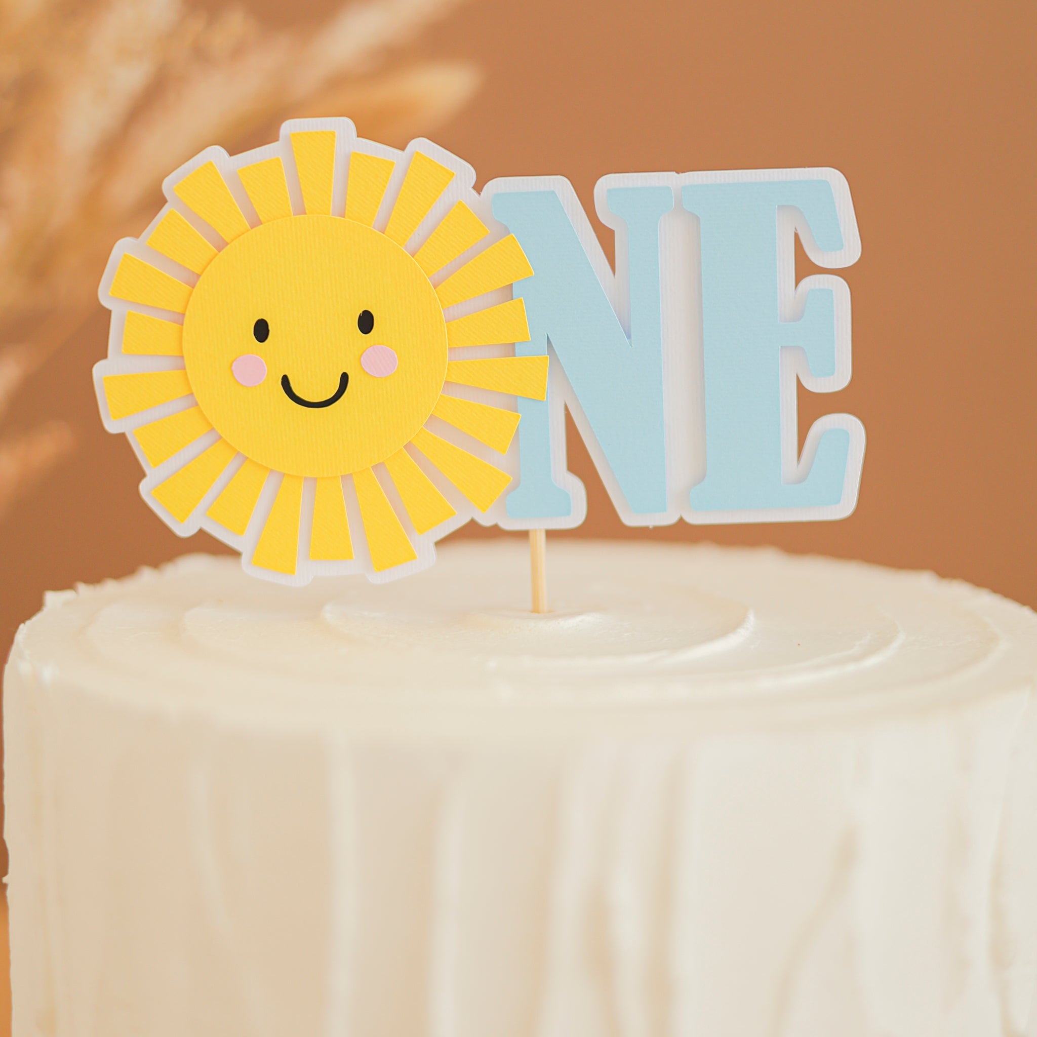 Sun Cake Topper, You are my Sonshine Birthday, Sunshine Custom Name Topper