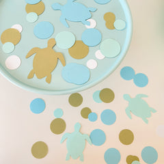 Turtle Confetti Sea Turtle Party Under the Sea Party  Beach Party Decor