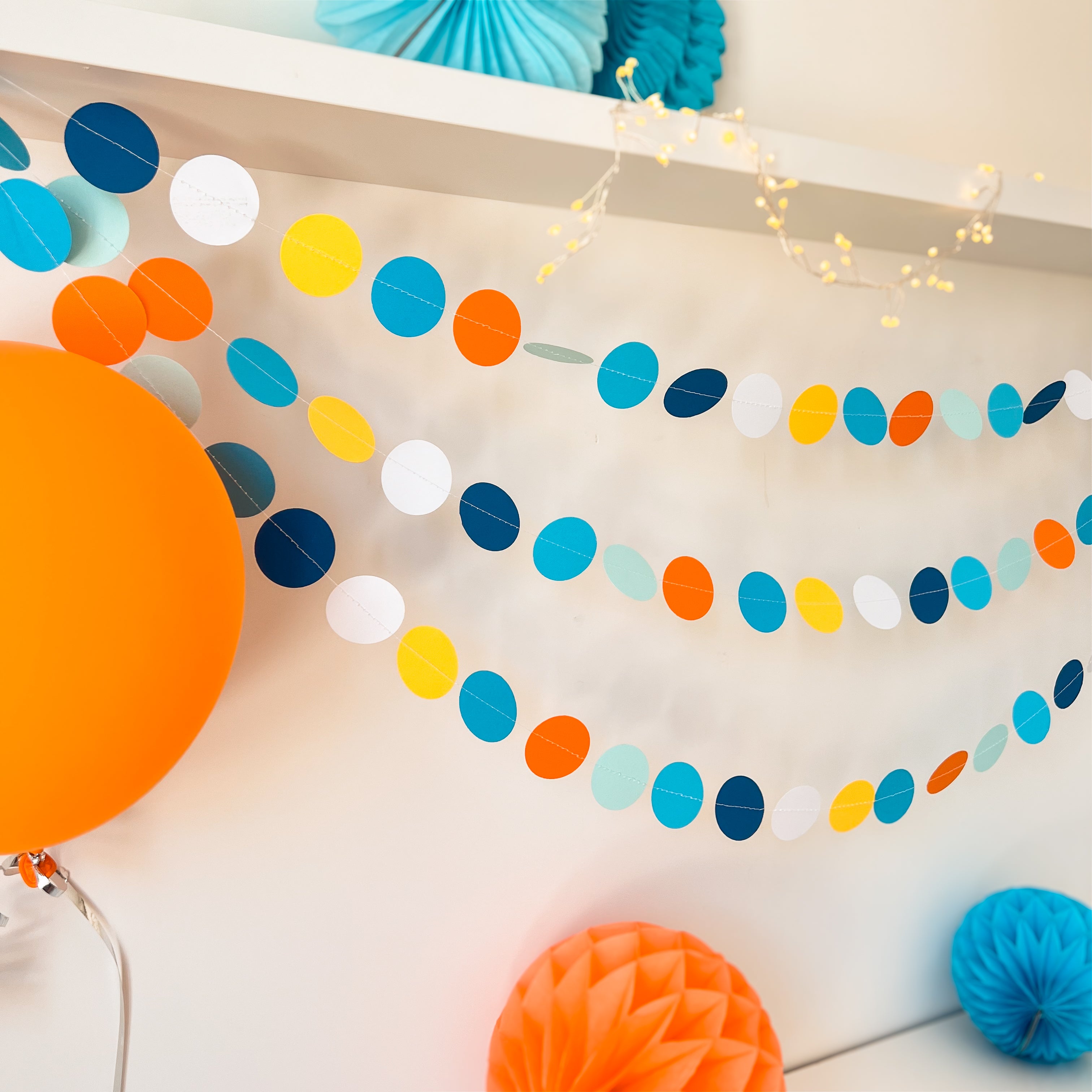 Under The Sea Circle Garland Ocean theme Two under Two Beach Birthday