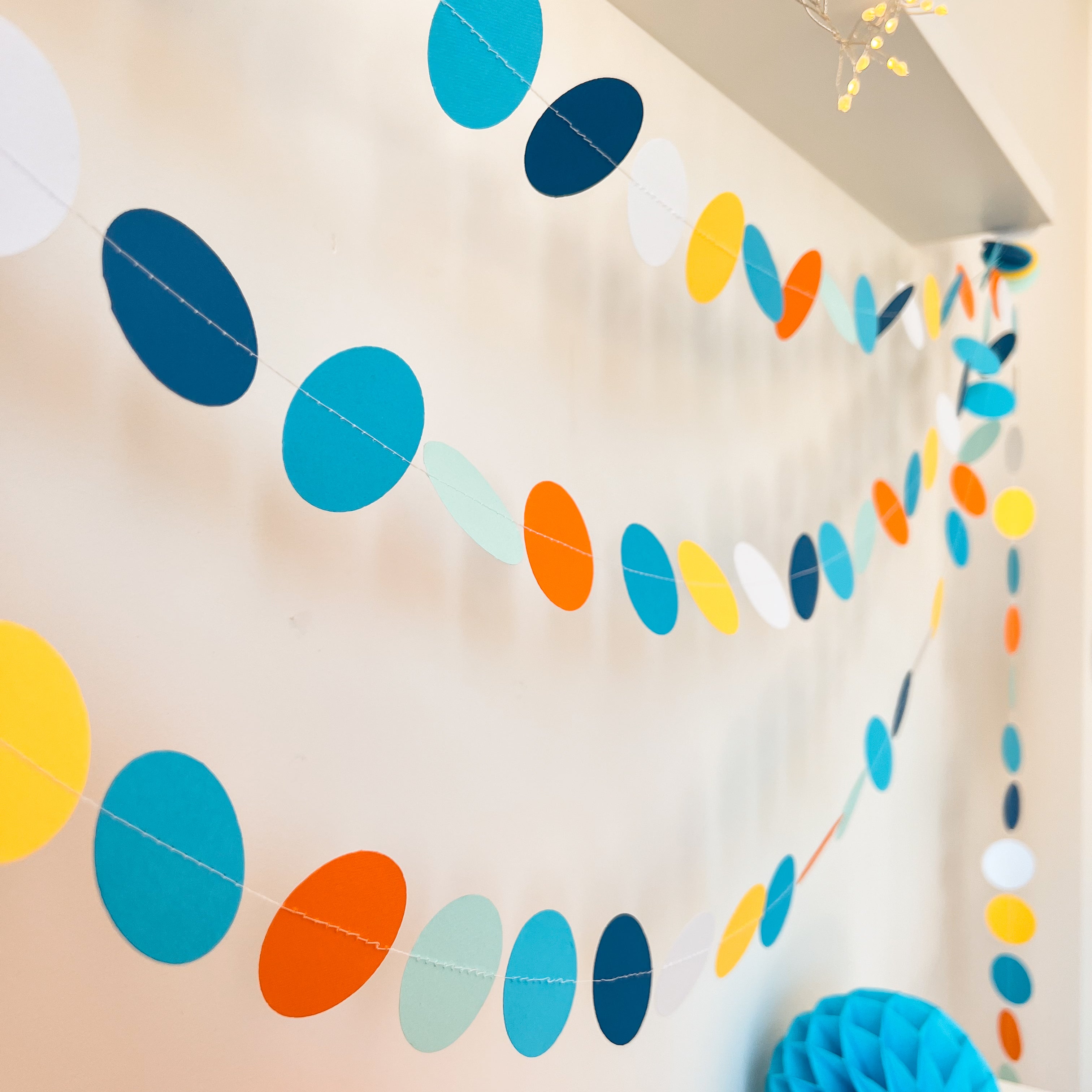 Under The Sea Circle Garland Ocean theme Two under Two Beach Birthday