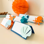 Under The Sea Place Cards Ocean theme Decorations Ocean Animals