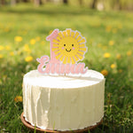 Sun Cake Topper, You are my Sunshine Birthday, Sunshine Custom Name Topper