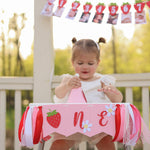 Strawberry Centerpieces Berry Fun to be One Summer Birthday party