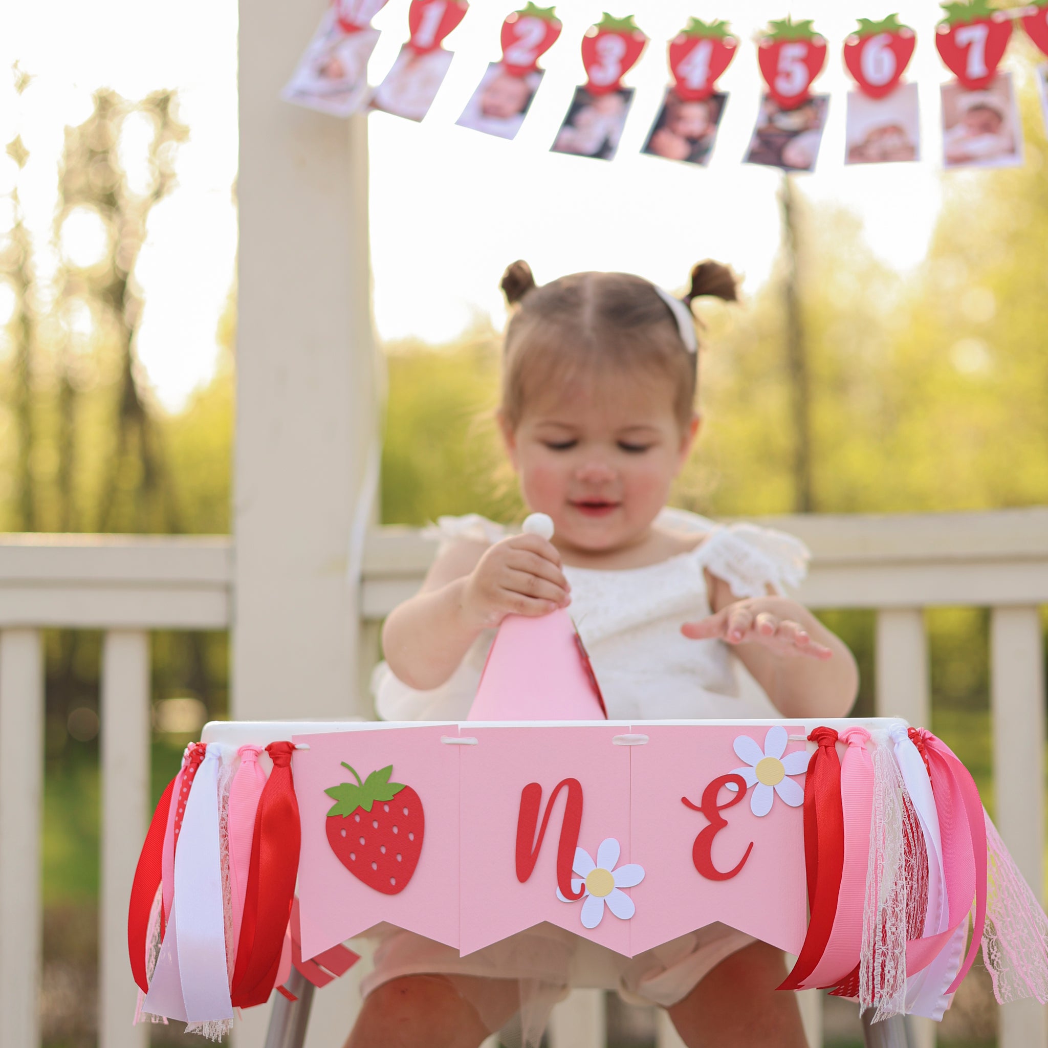 Strawberry Centerpieces Berry Fun to be One Summer Birthday party