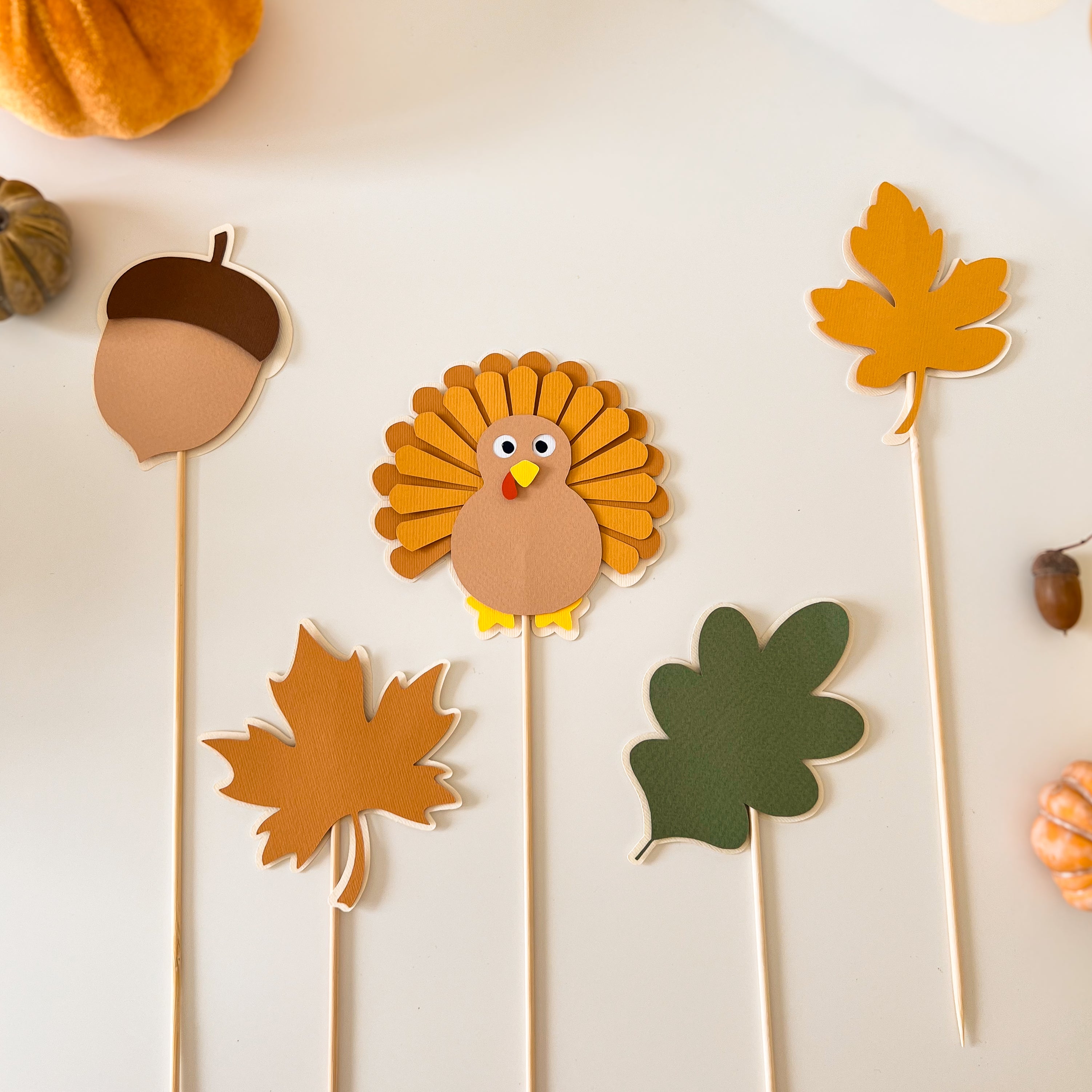 Turkey Centerpieces Autumn 1st Birthday A Little Turkey is on the Way