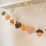 Turkey Garland Thanksgiving Decorations Fall Autumn Birthday 