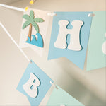 The Big One Surf Birthday Banner Ocean Birthday Decor