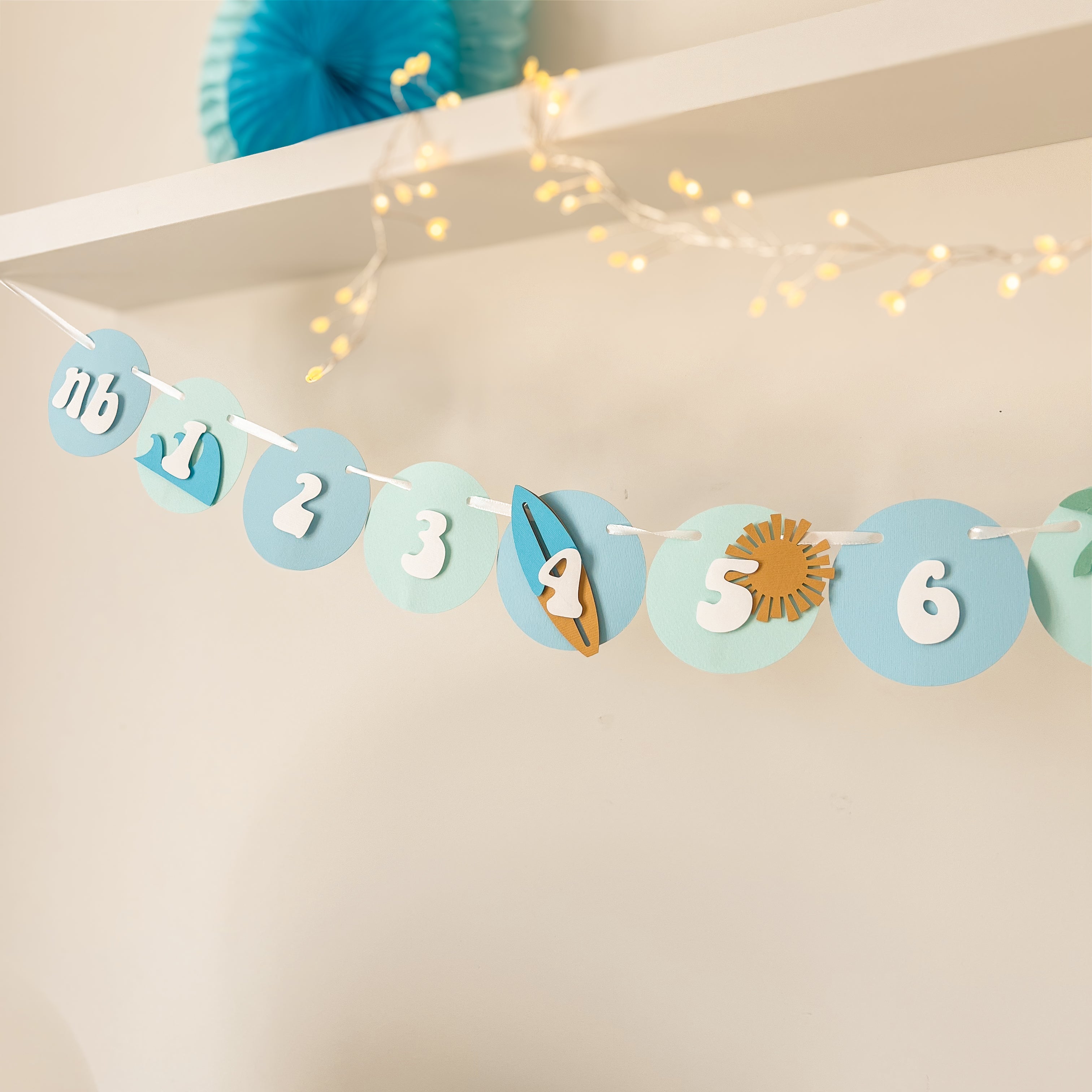 Surf 12 Month Photo Banner Surf theme The Big One Surfboat
