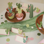 Cactus Cupcake Toppers, One Prickly Pair, Desert Baby Shower